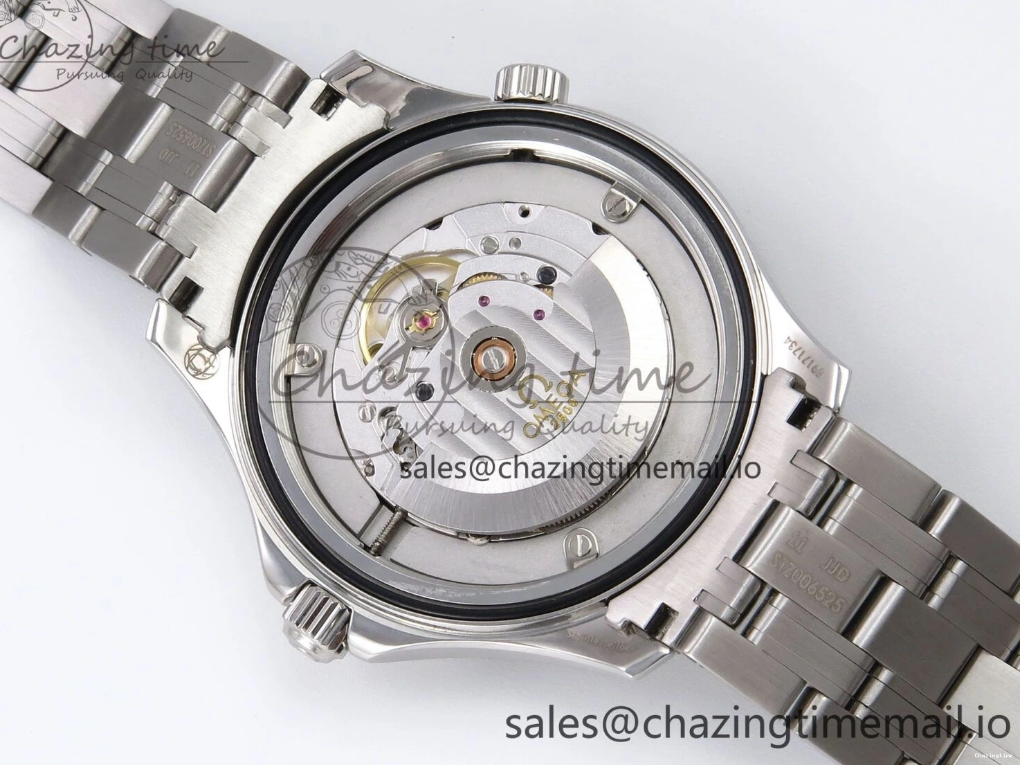 0315 Seamaster Diver 300M OMF 1:1 Best Edition Black Ceramic Black Dial on SS Bracelet A Seasonal 7708